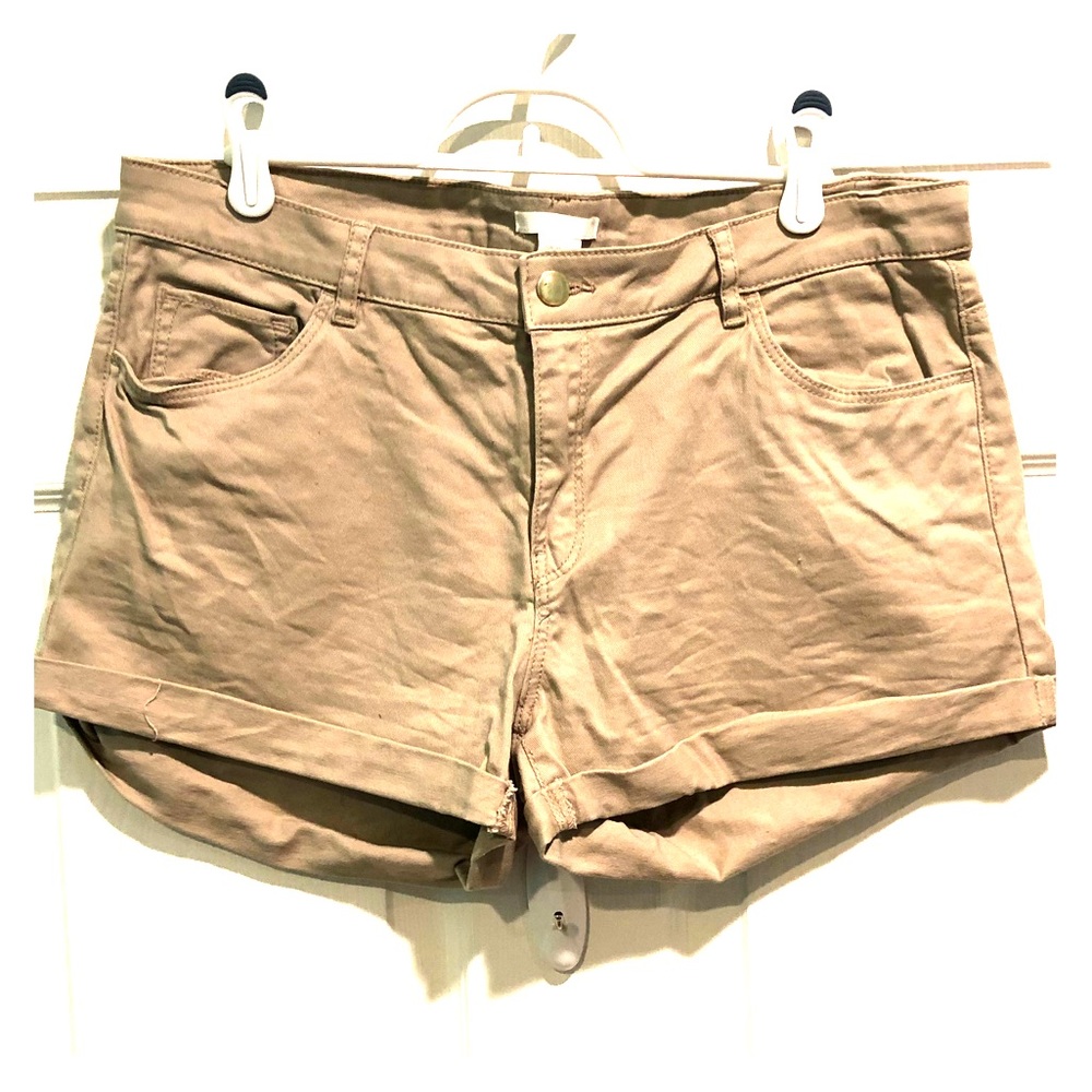 Tan shorts